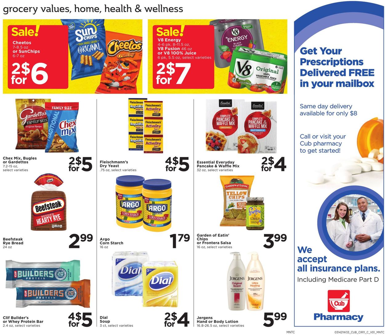 Catalogue Cub Foods from 03/14/2021