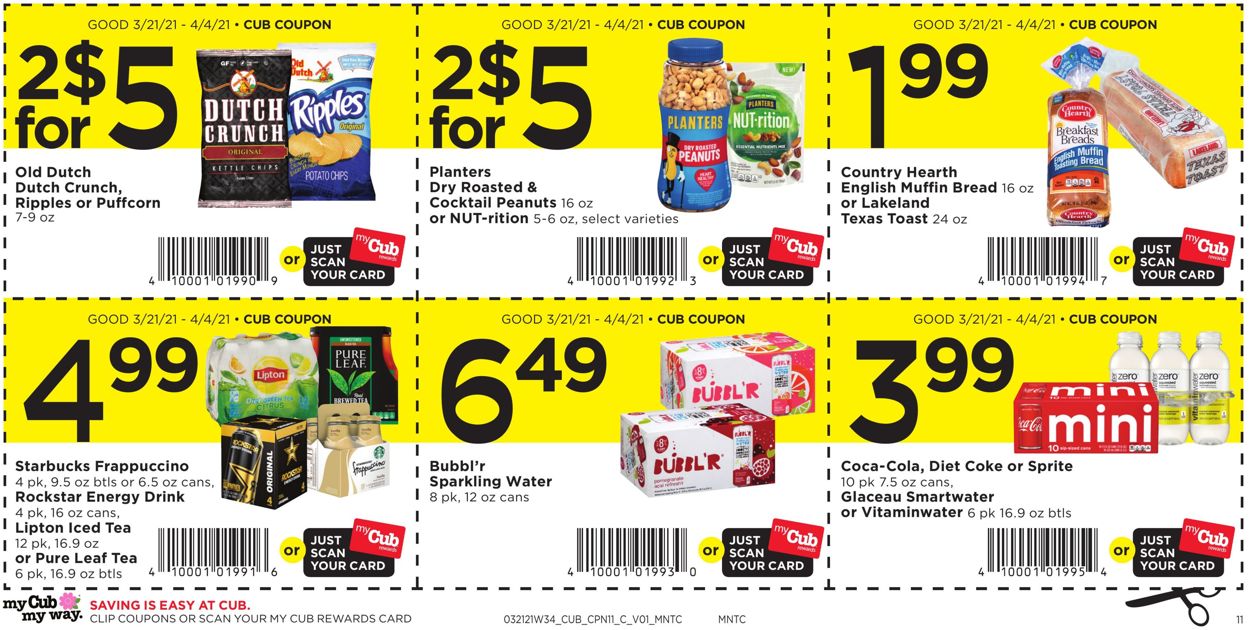 Catalogue Cub Foods from 03/21/2021