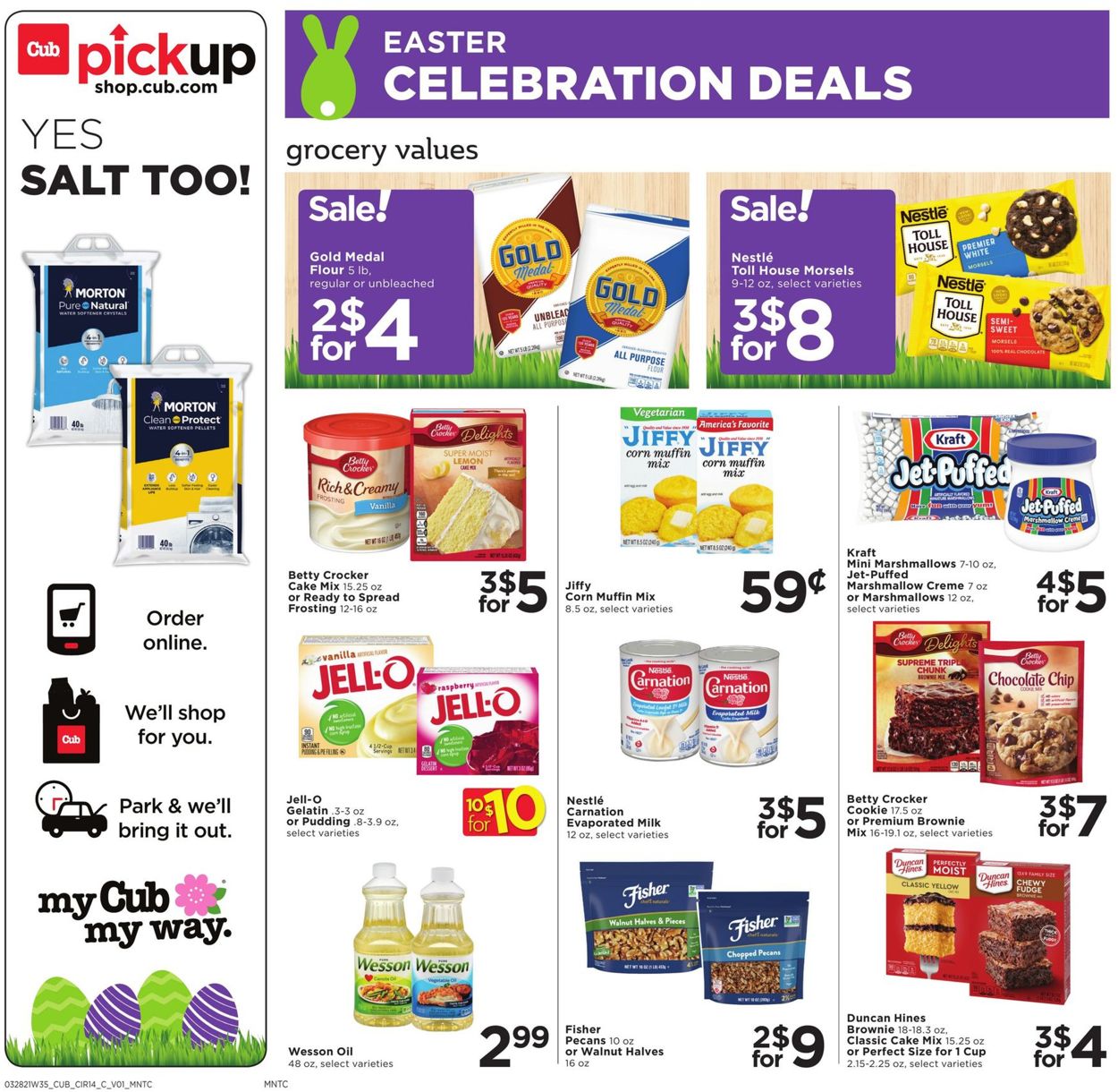Catalogue Cub Foods - Easter 2021 ad from 03/28/2021