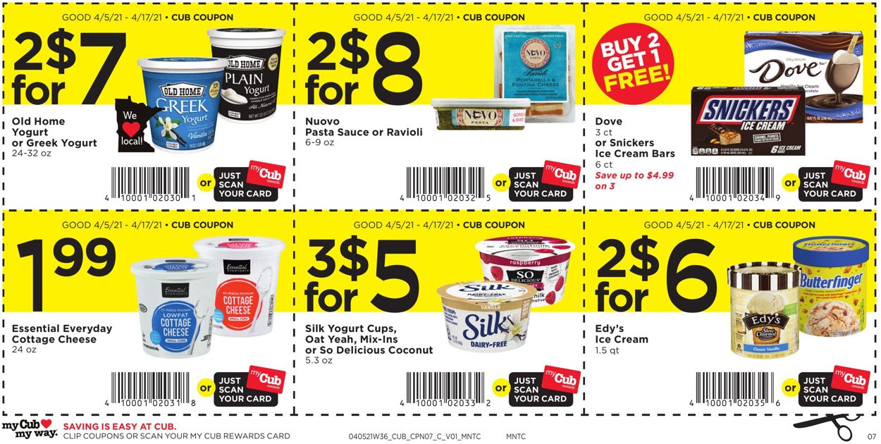 Catalogue Cub Foods from 04/05/2021