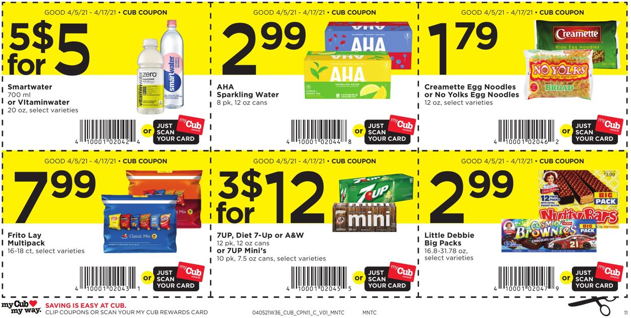 Catalogue Cub Foods from 04/05/2021