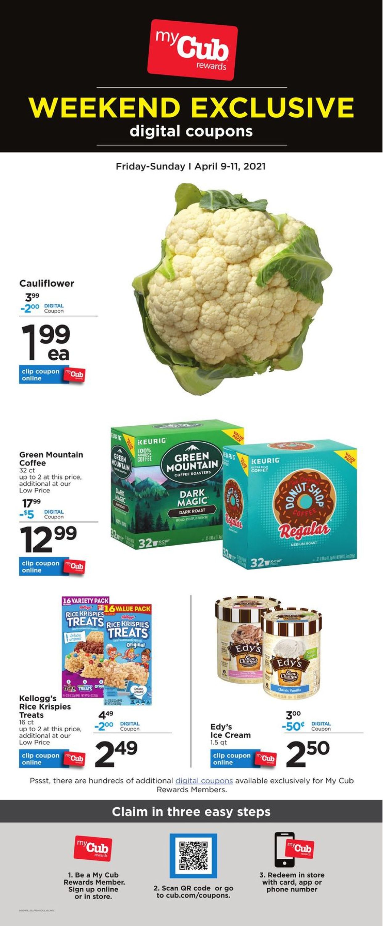 Catalogue Cub Foods from 04/09/2021