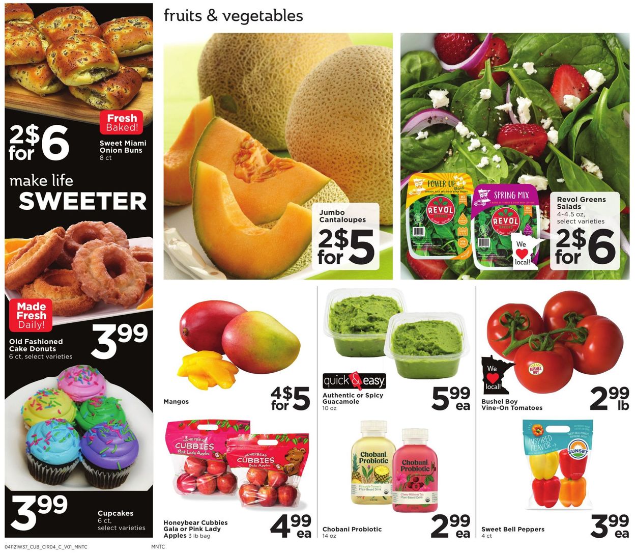 Catalogue Cub Foods from 04/11/2021