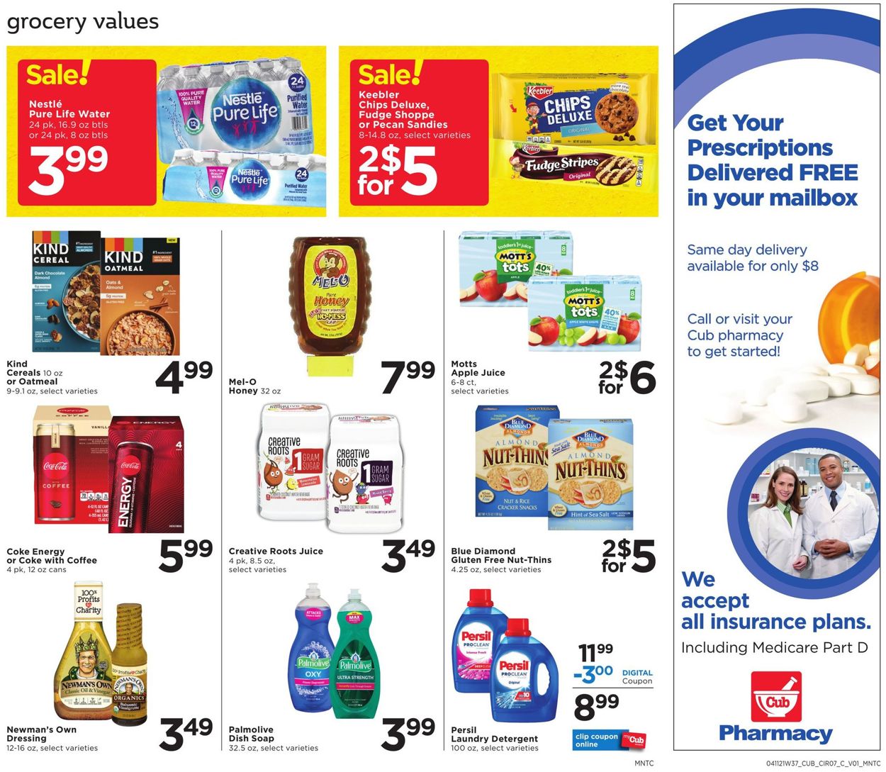 Catalogue Cub Foods from 04/11/2021