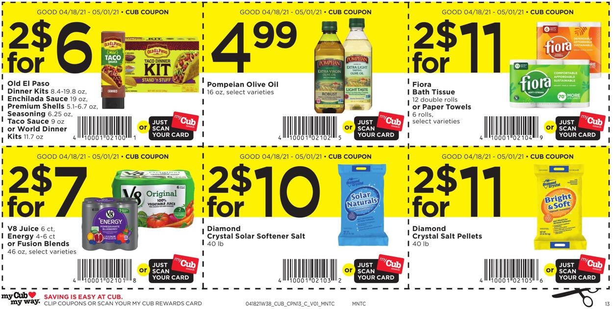 Catalogue Cub Foods from 04/18/2021