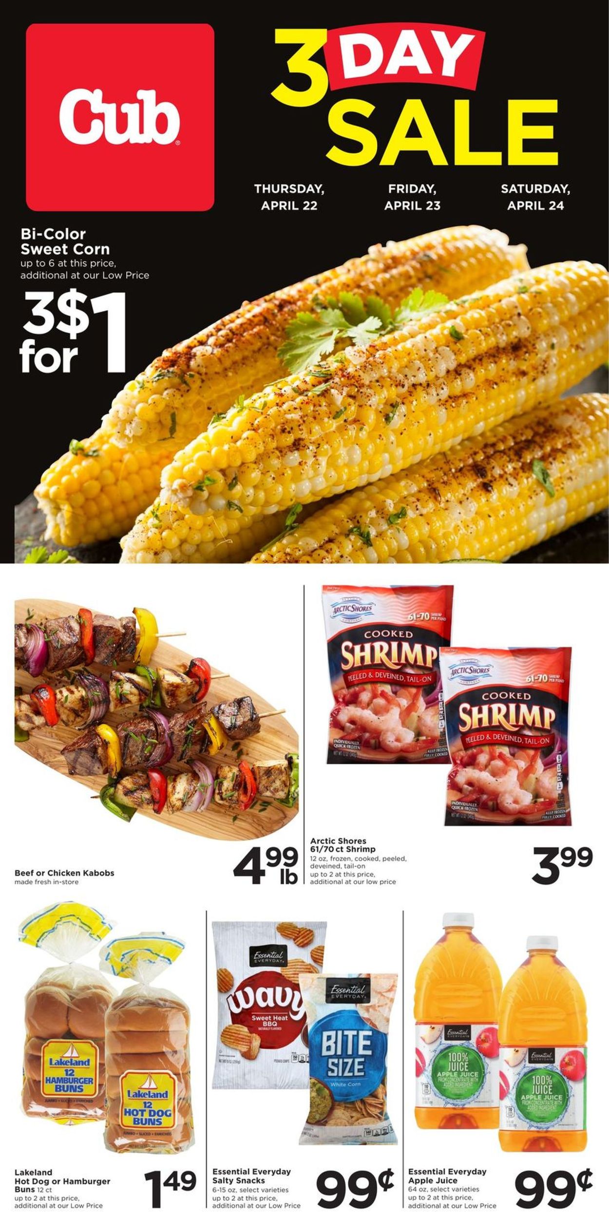Catalogue Cub Foods from 04/22/2021