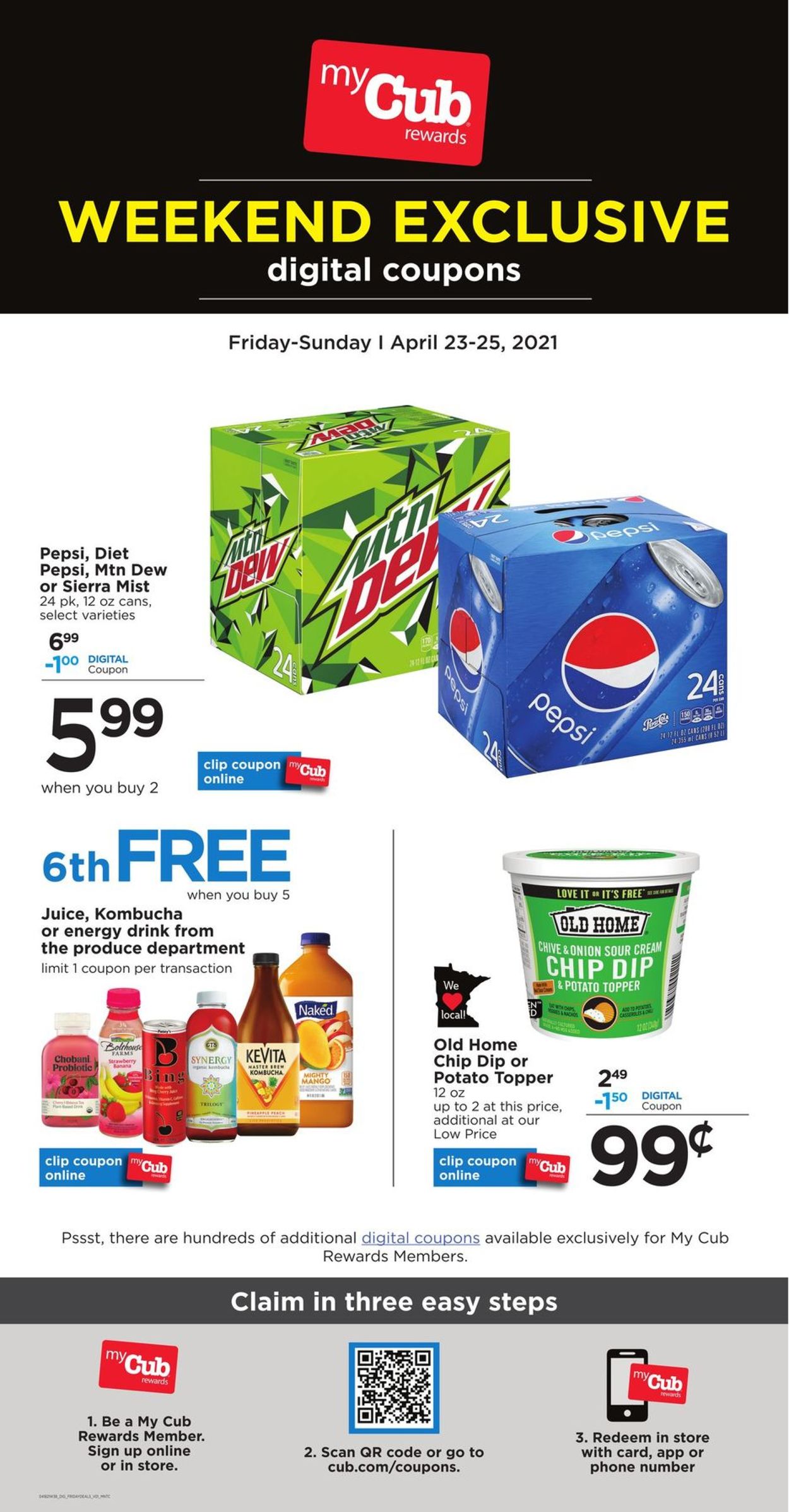 Catalogue Cub Foods from 04/23/2021