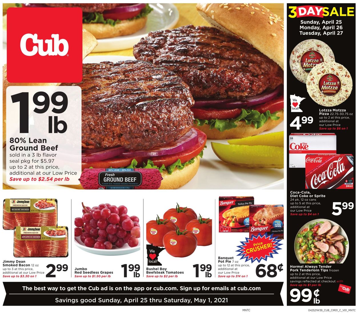 Catalogue Cub Foods from 04/25/2021