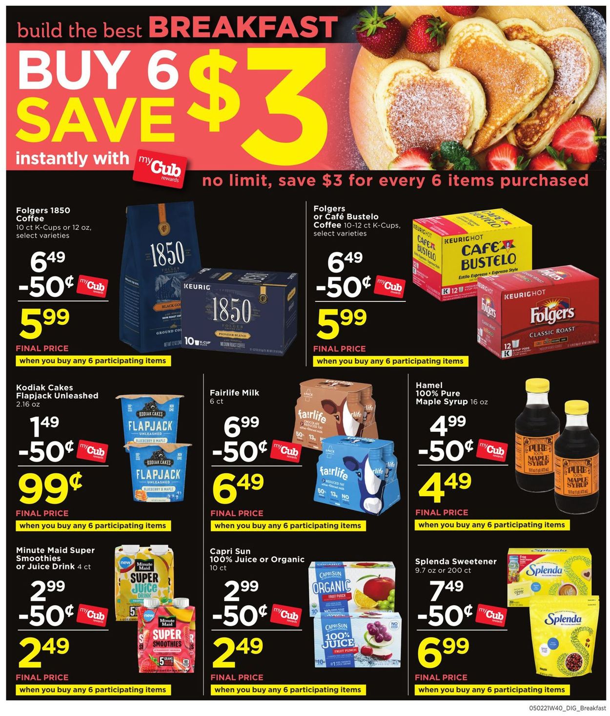 Catalogue Cub Foods from 05/02/2021