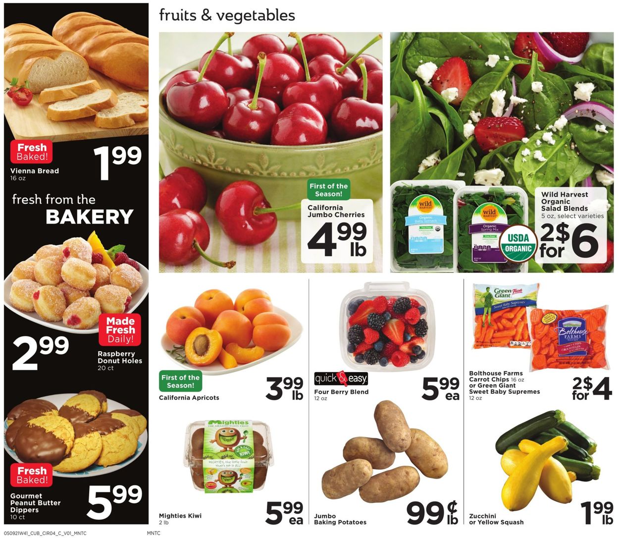 Catalogue Cub Foods from 05/09/2021