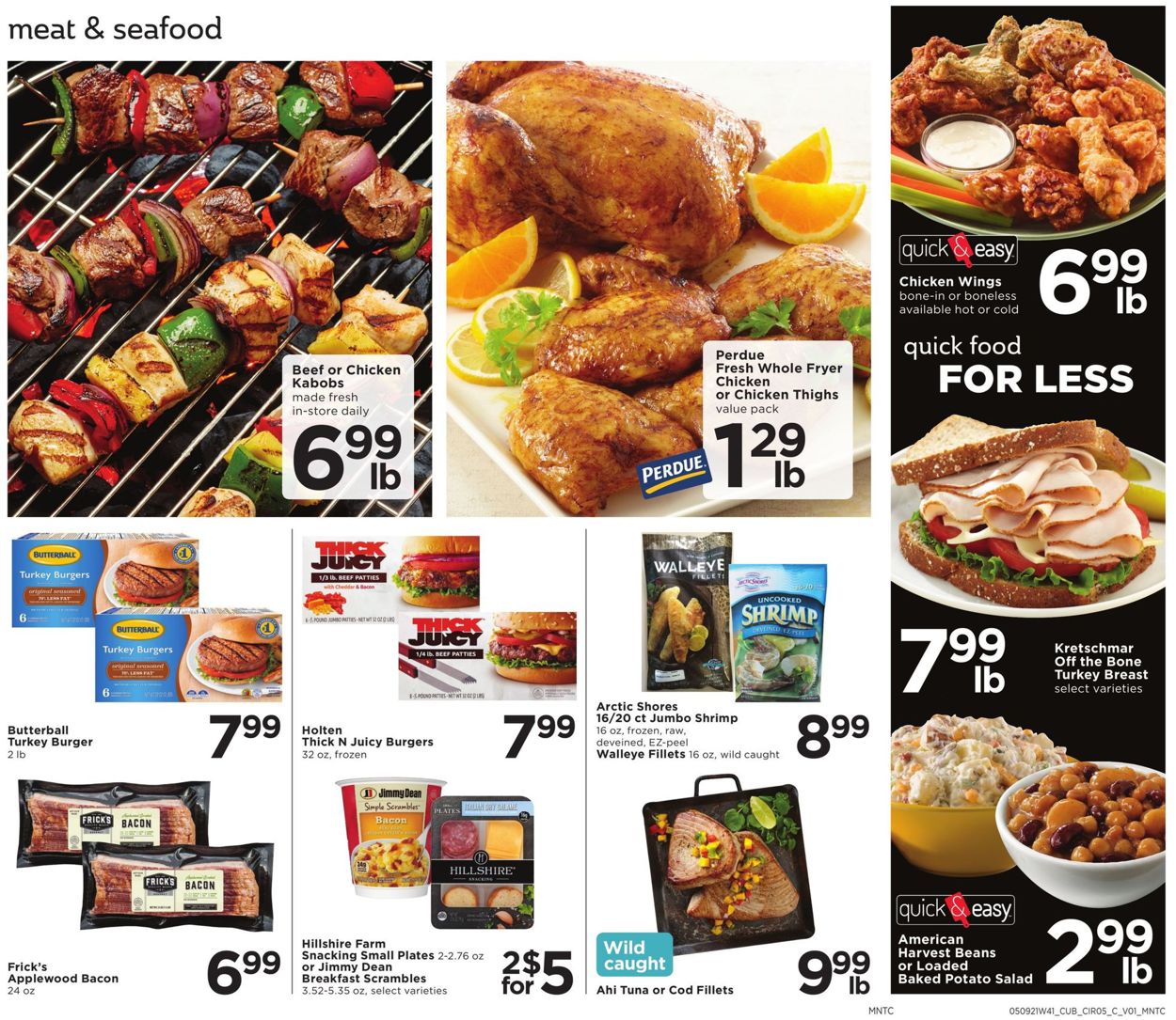 Catalogue Cub Foods from 05/09/2021
