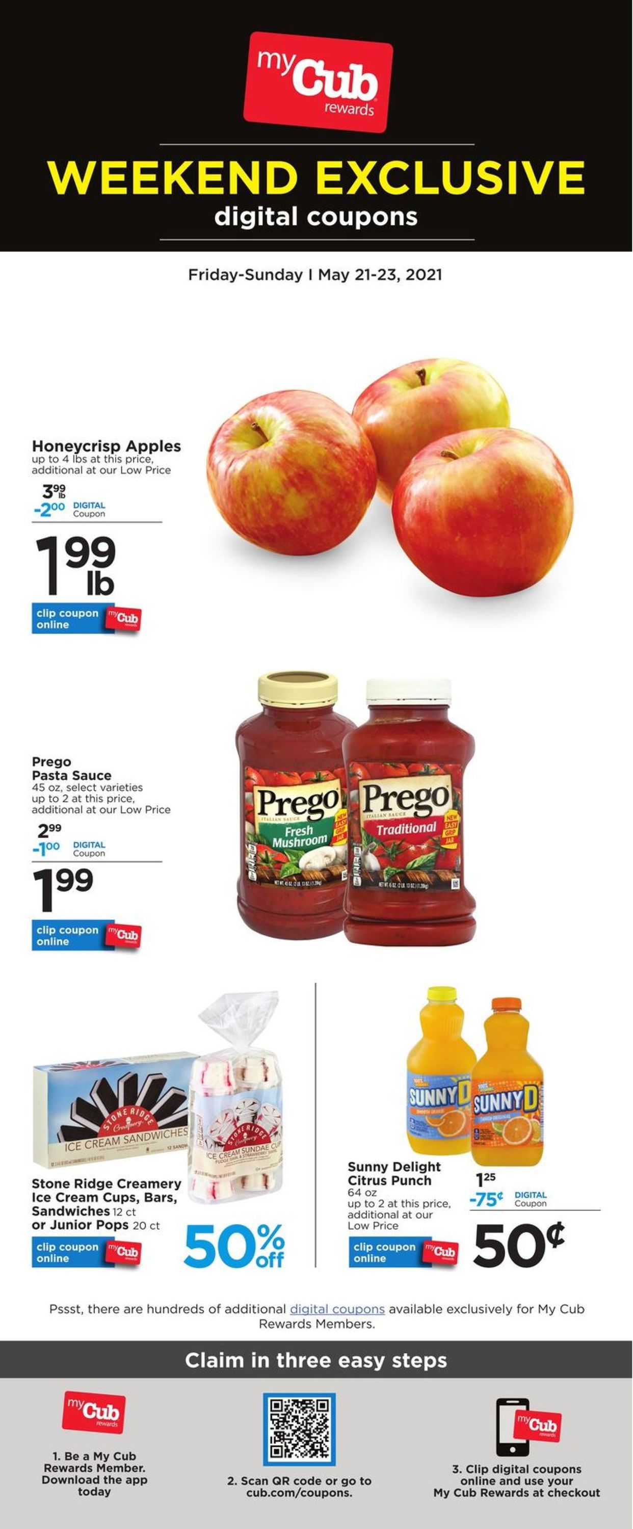 Catalogue Cub Foods from 05/21/2021