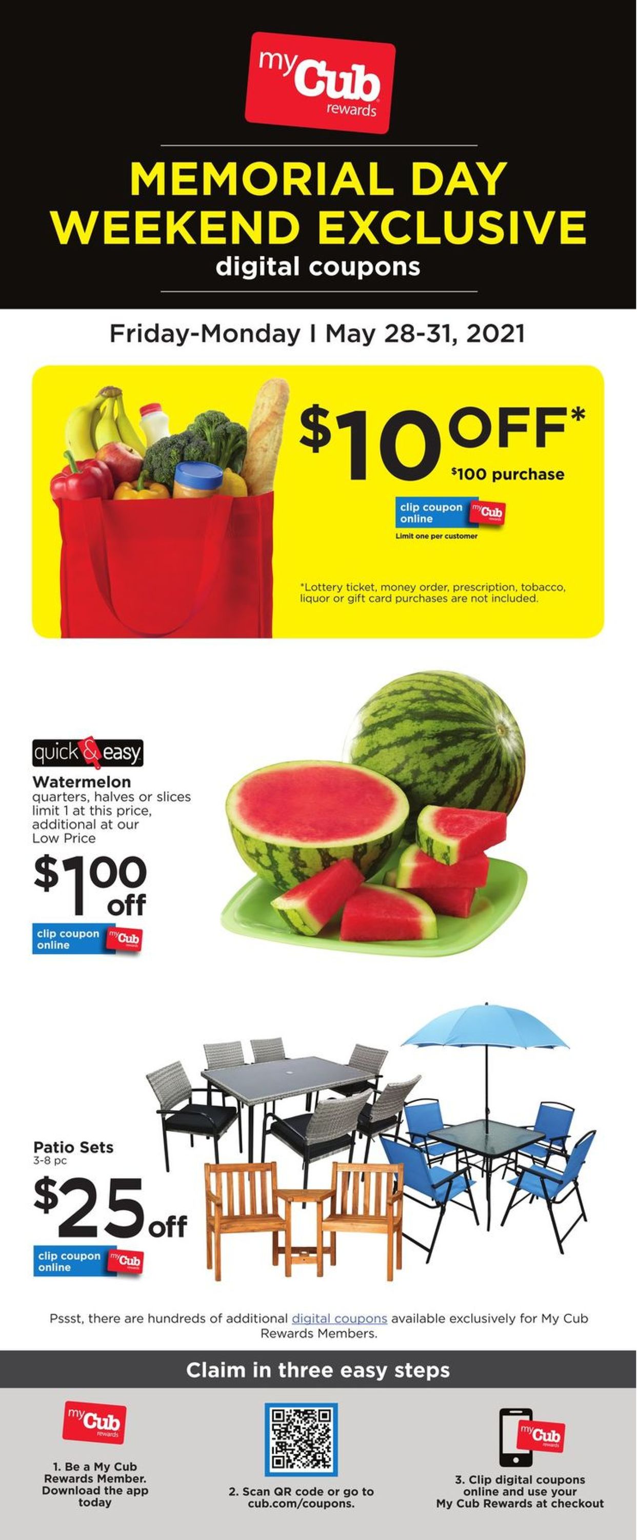 Catalogue Cub Foods from 05/28/2021