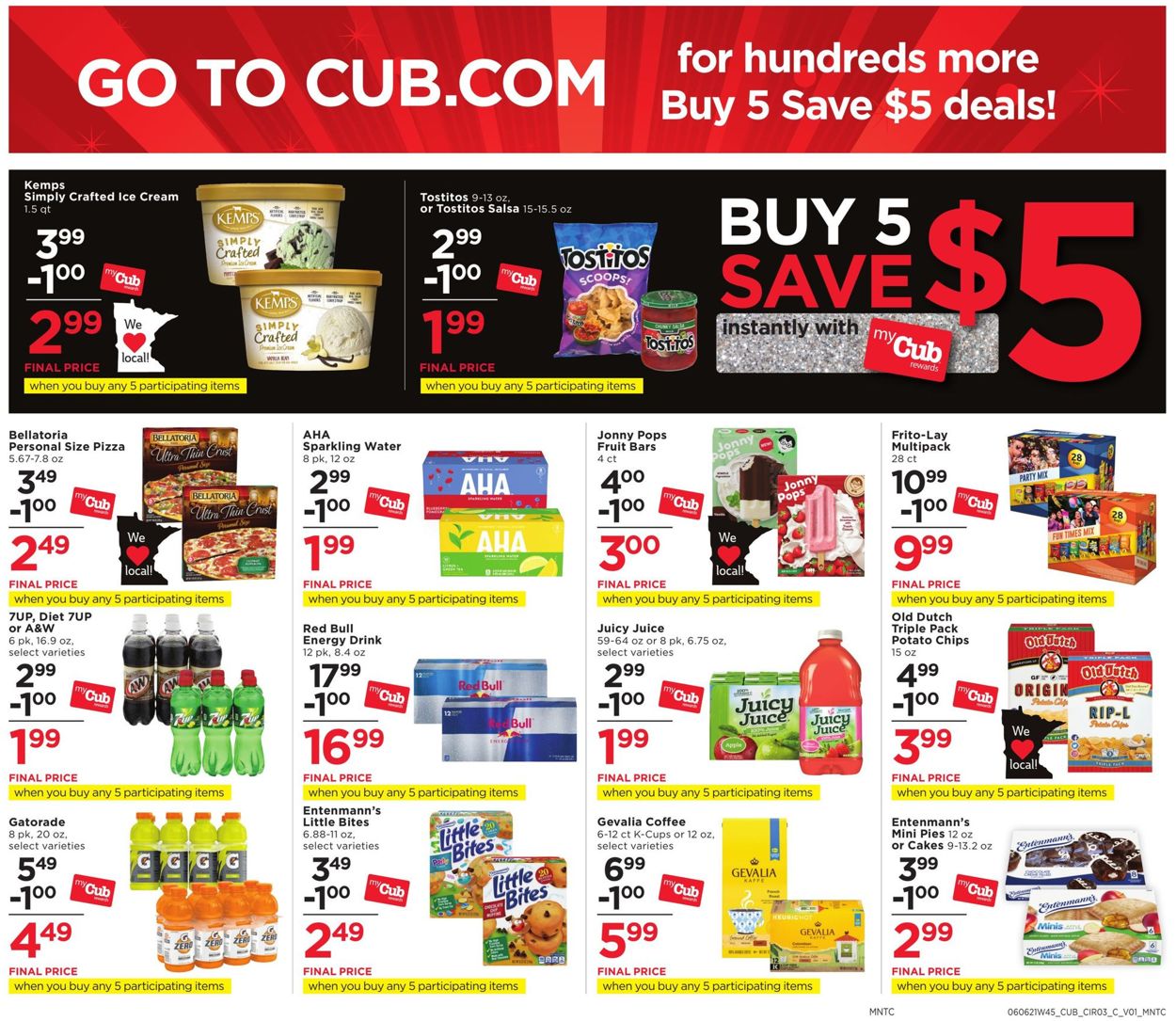 Catalogue Cub Foods from 06/06/2021