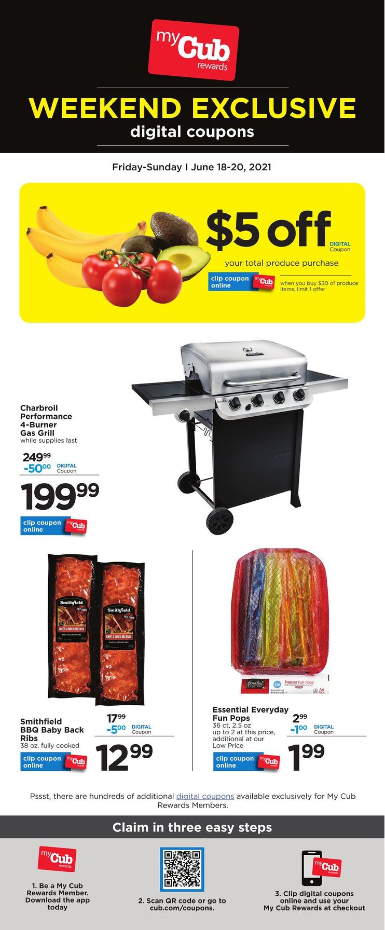 Catalogue Cub Foods from 06/18/2021