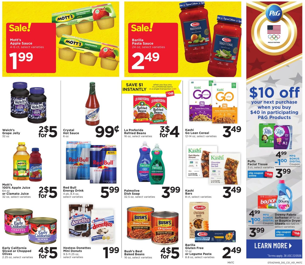 Catalogue Cub Foods from 07/05/2021