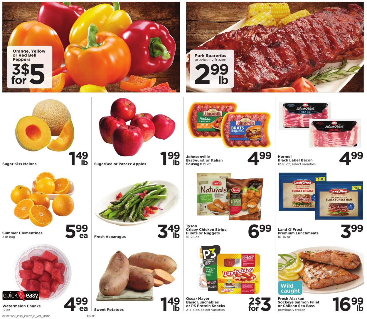 Catalogue Cub Foods from 07/18/2021