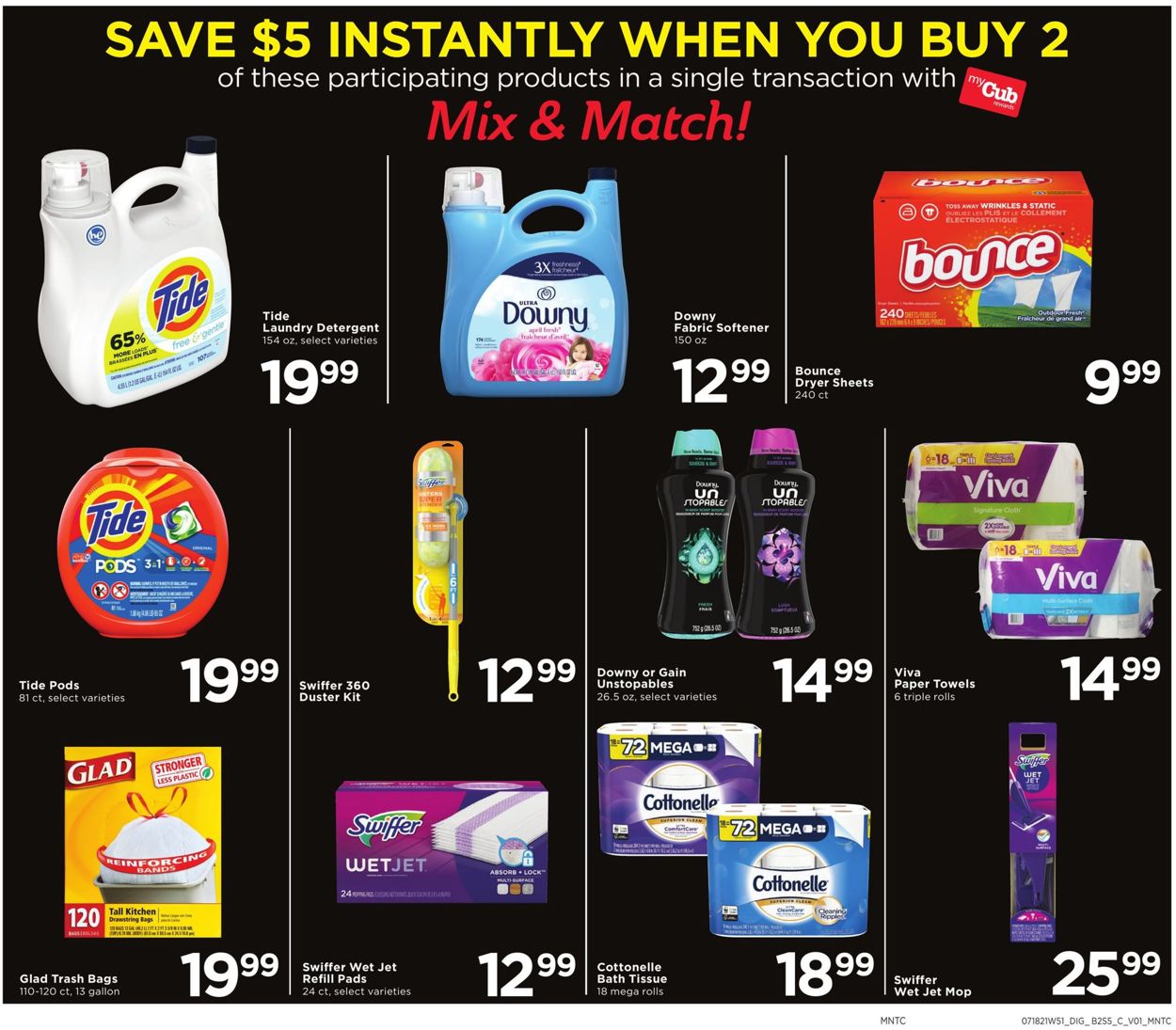 Catalogue Cub Foods from 07/18/2021