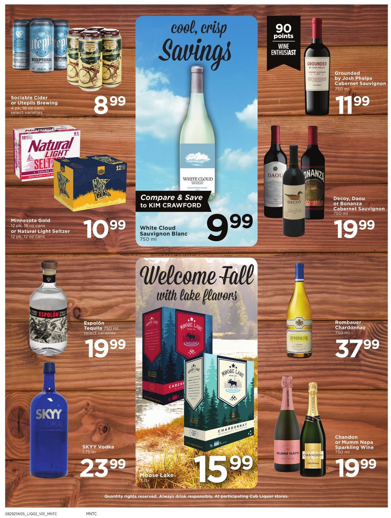 Catalogue Cub Foods from 08/29/2021