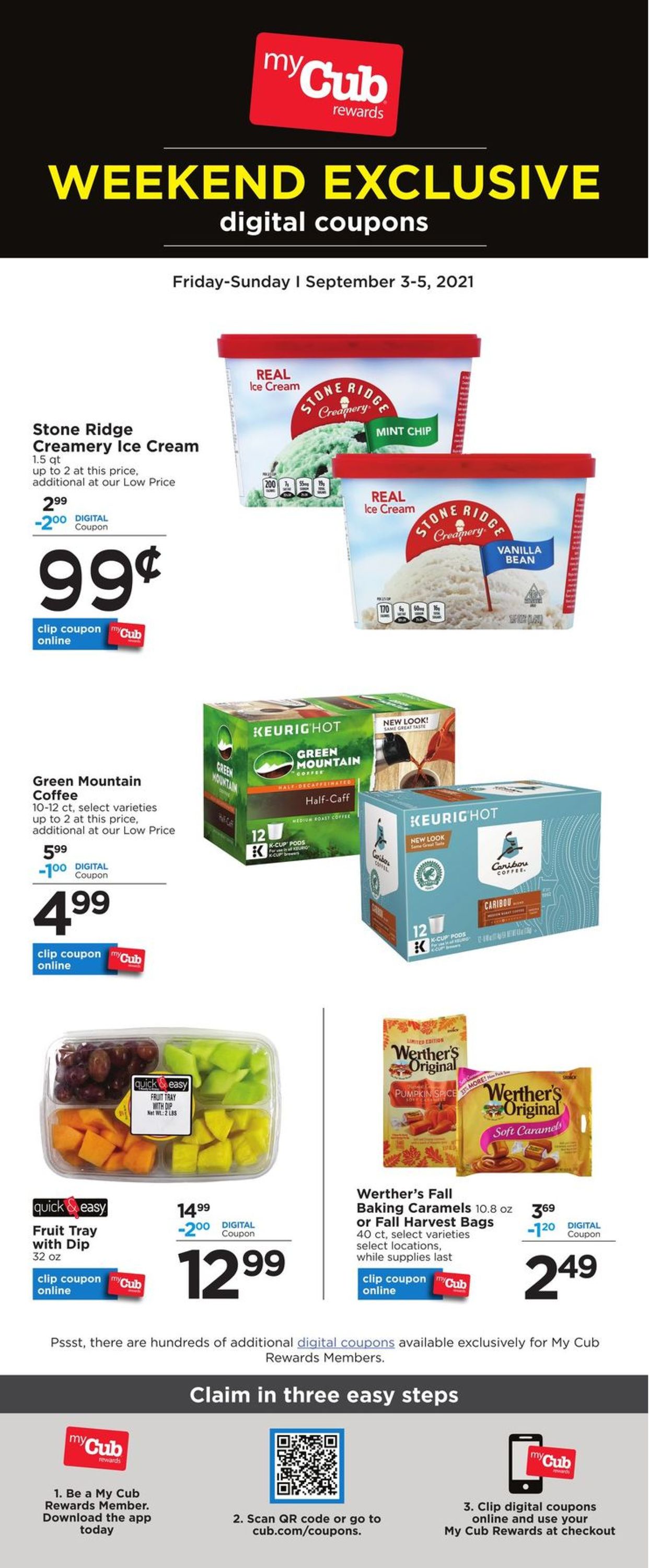 Catalogue Cub Foods from 09/03/2021