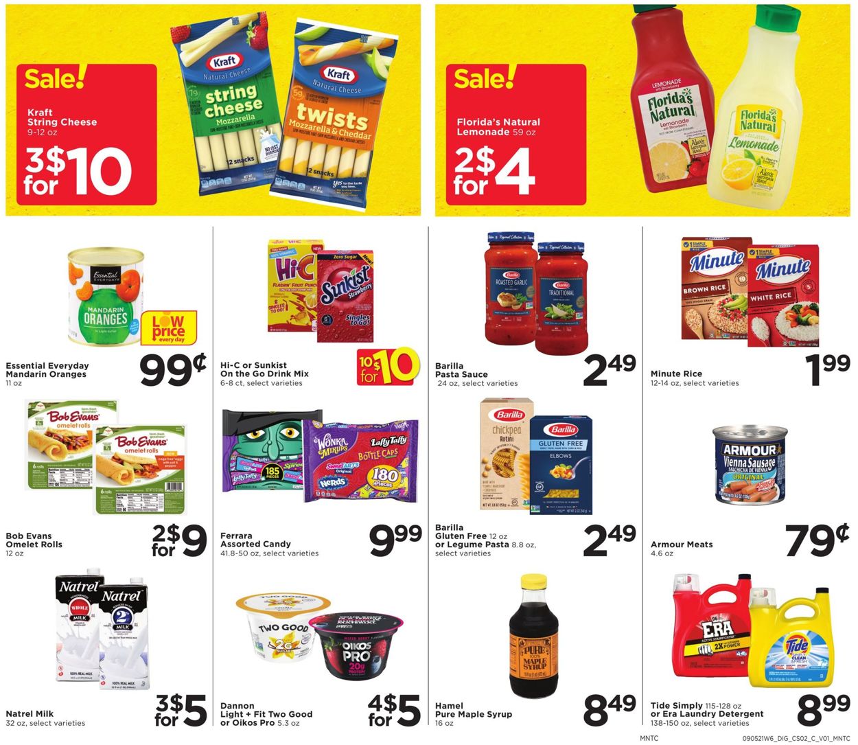 Catalogue Cub Foods from 09/05/2021