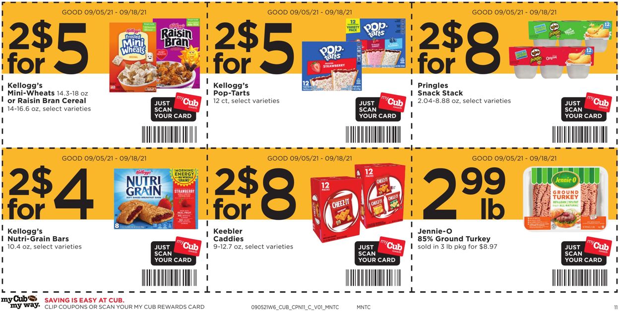 Catalogue Cub Foods from 09/05/2021