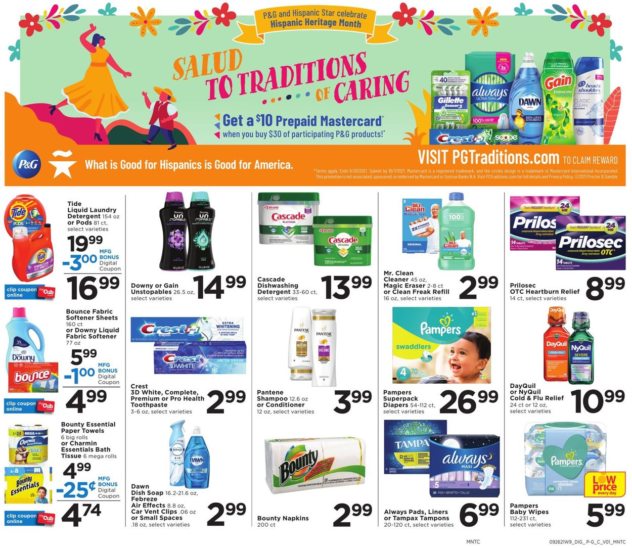 Catalogue Cub Foods from 09/26/2021