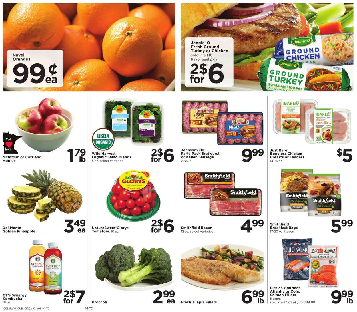 Catalogue Cub Foods from 10/03/2021