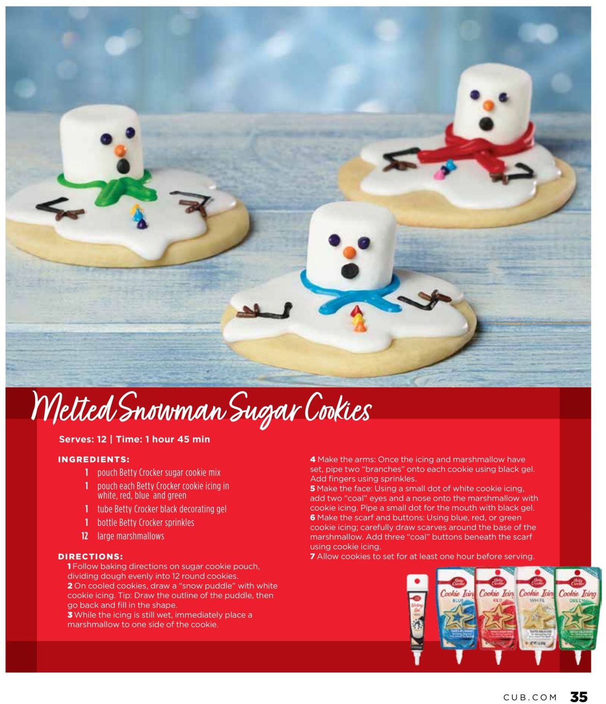 Catalogue Cub Foods Holiday 2021 from 10/03/2021