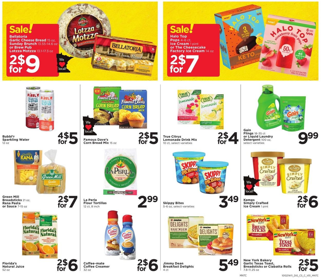Catalogue Cub Foods from 10/10/2021