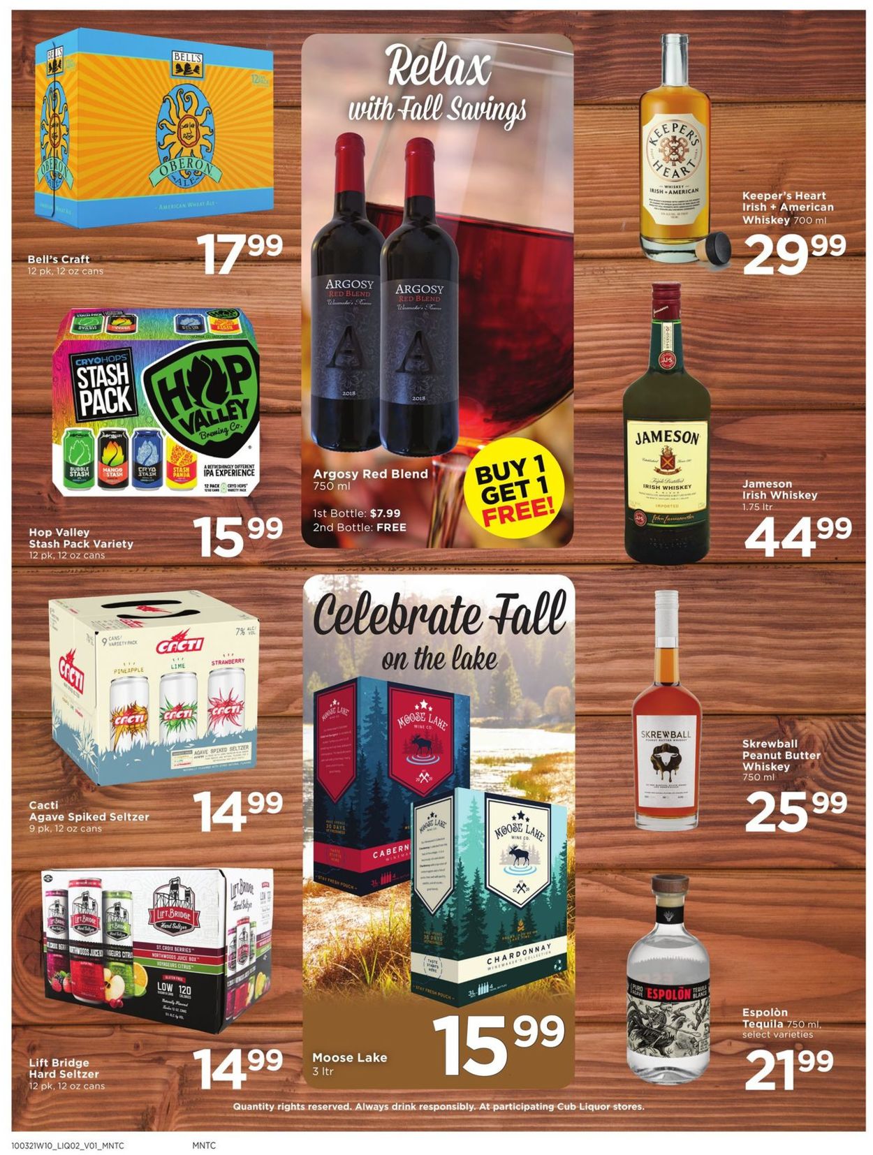 Catalogue Cub Foods from 10/17/2021
