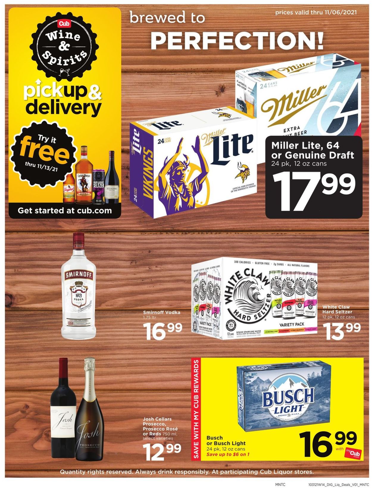 Catalogue Cub Foods from 10/31/2021