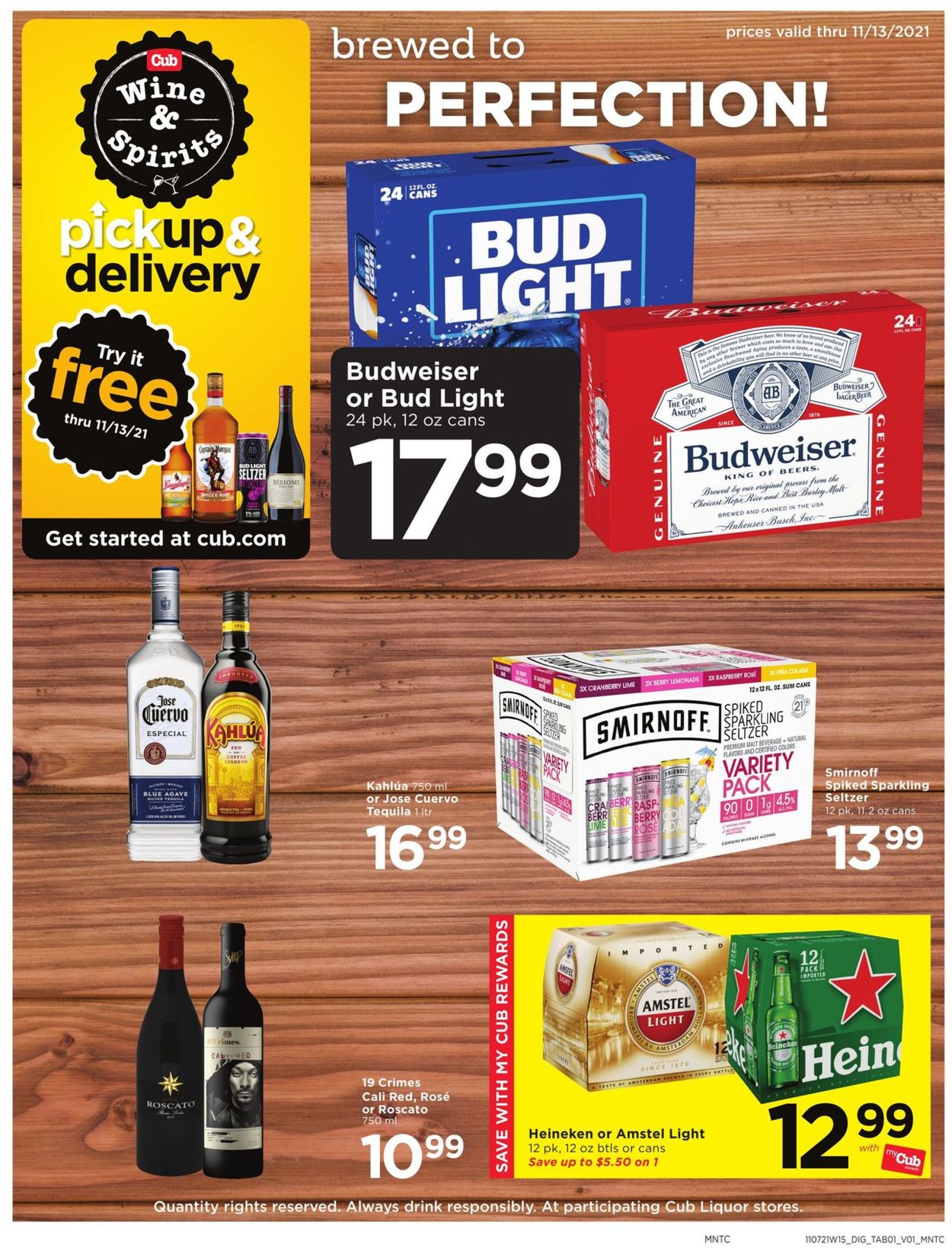 Catalogue Cub Foods from 11/08/2021