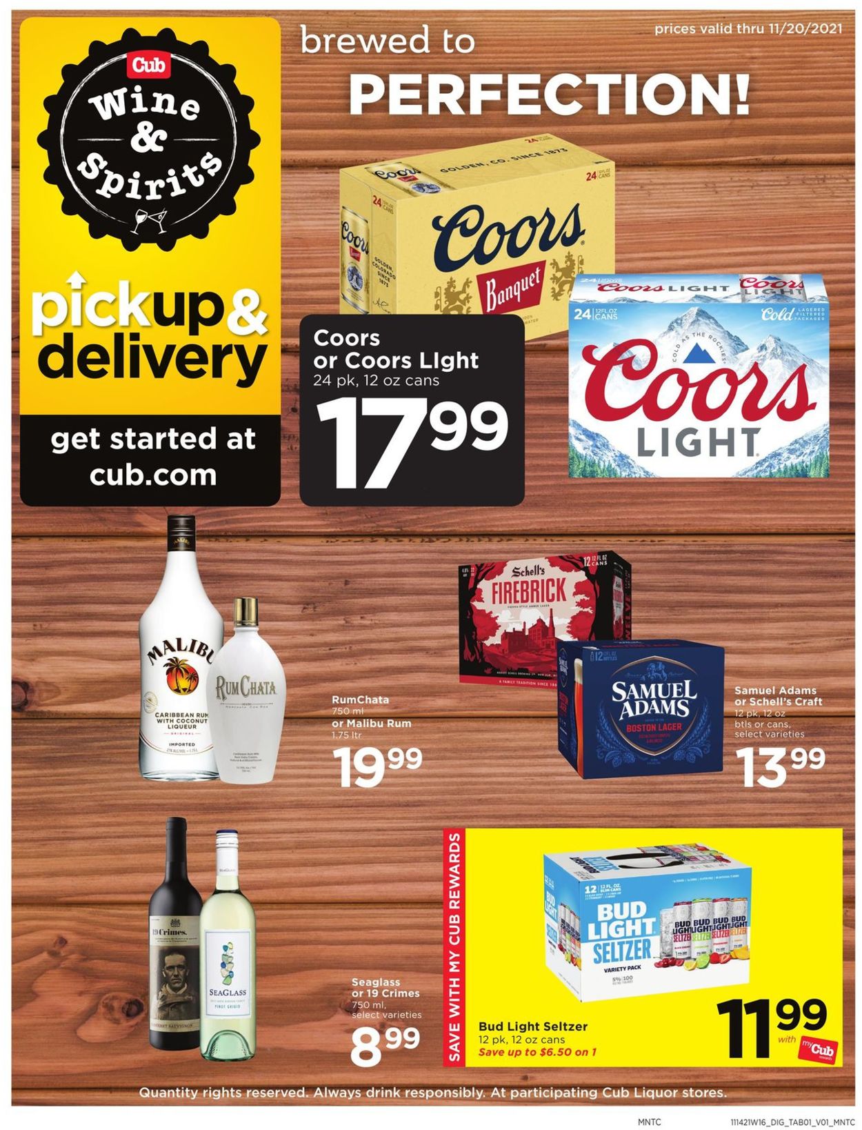 Catalogue Cub Foods from 11/14/2021