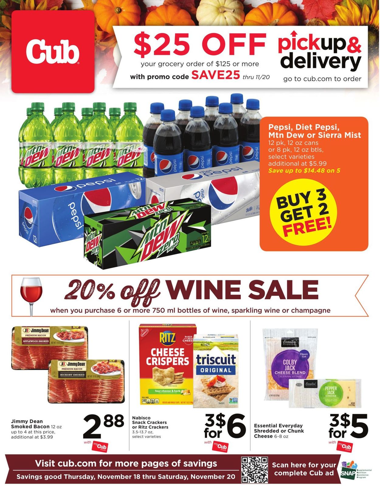 Catalogue Cub Foods from 11/18/2021