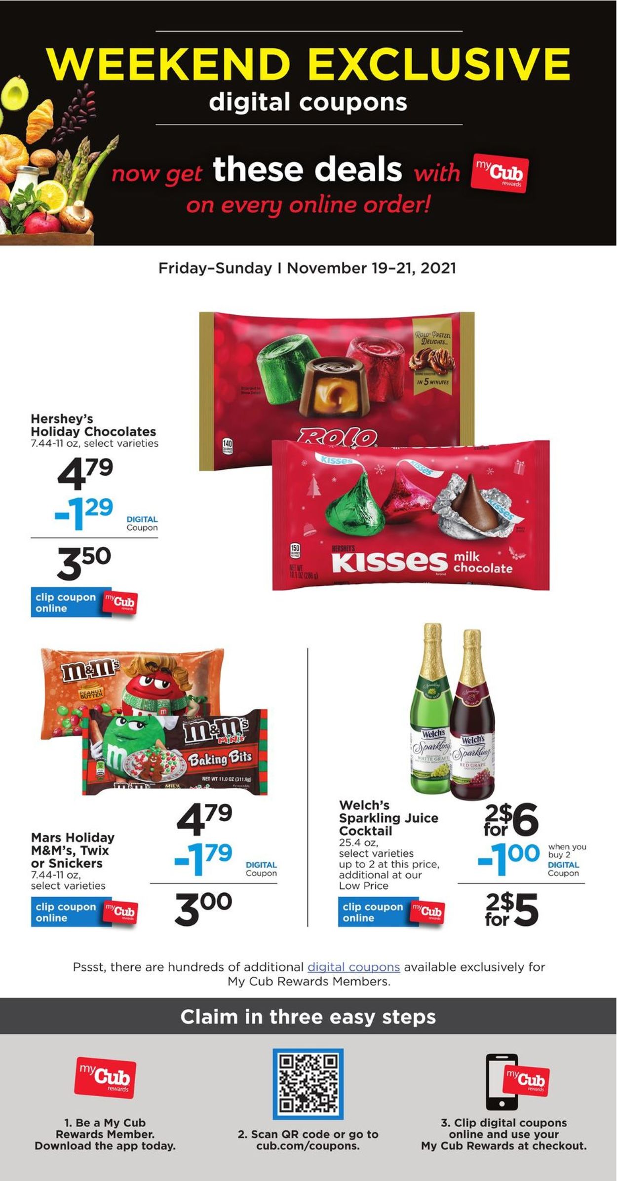 Catalogue Cub Foods from 11/19/2021