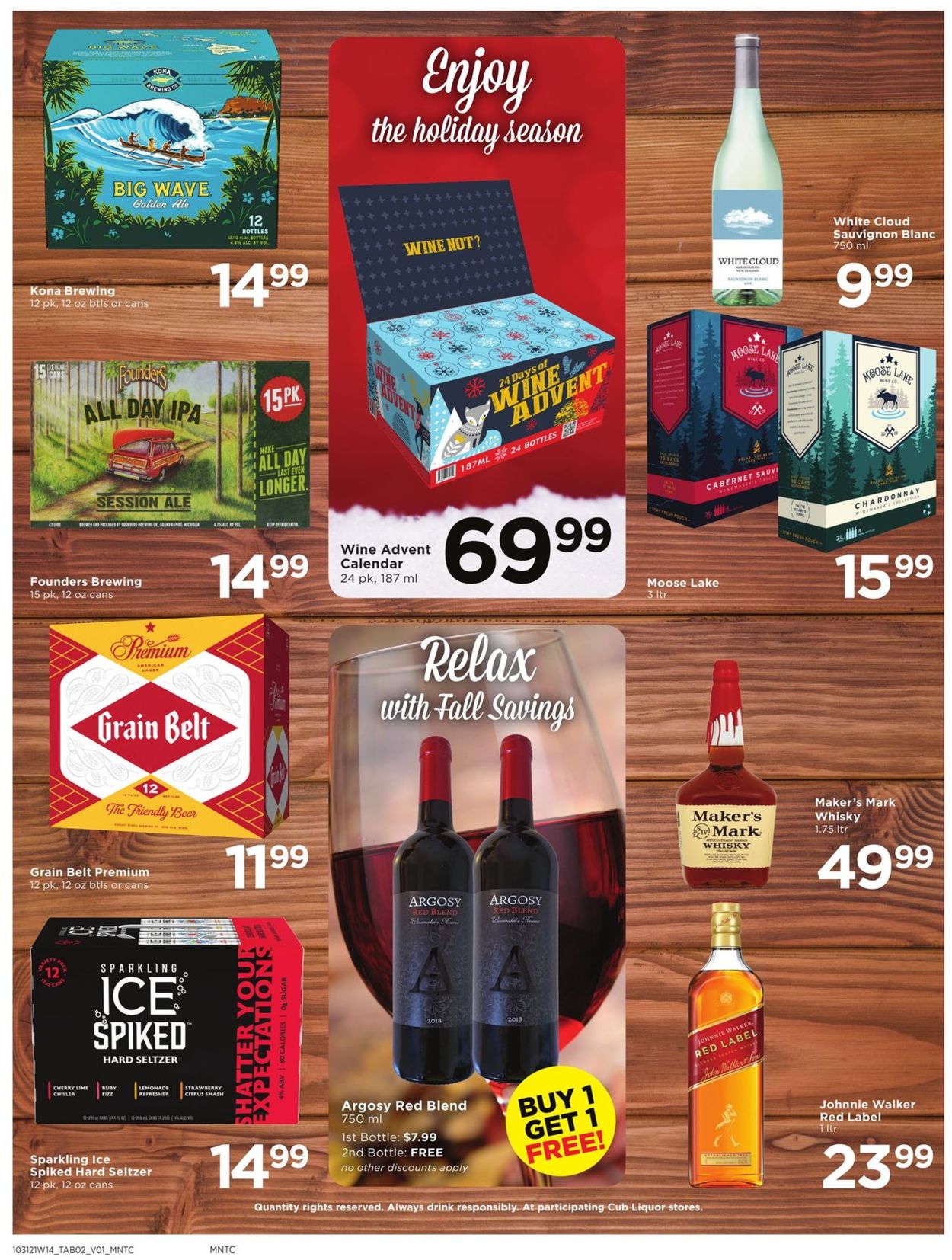 Catalogue Cub Foods from 11/21/2021