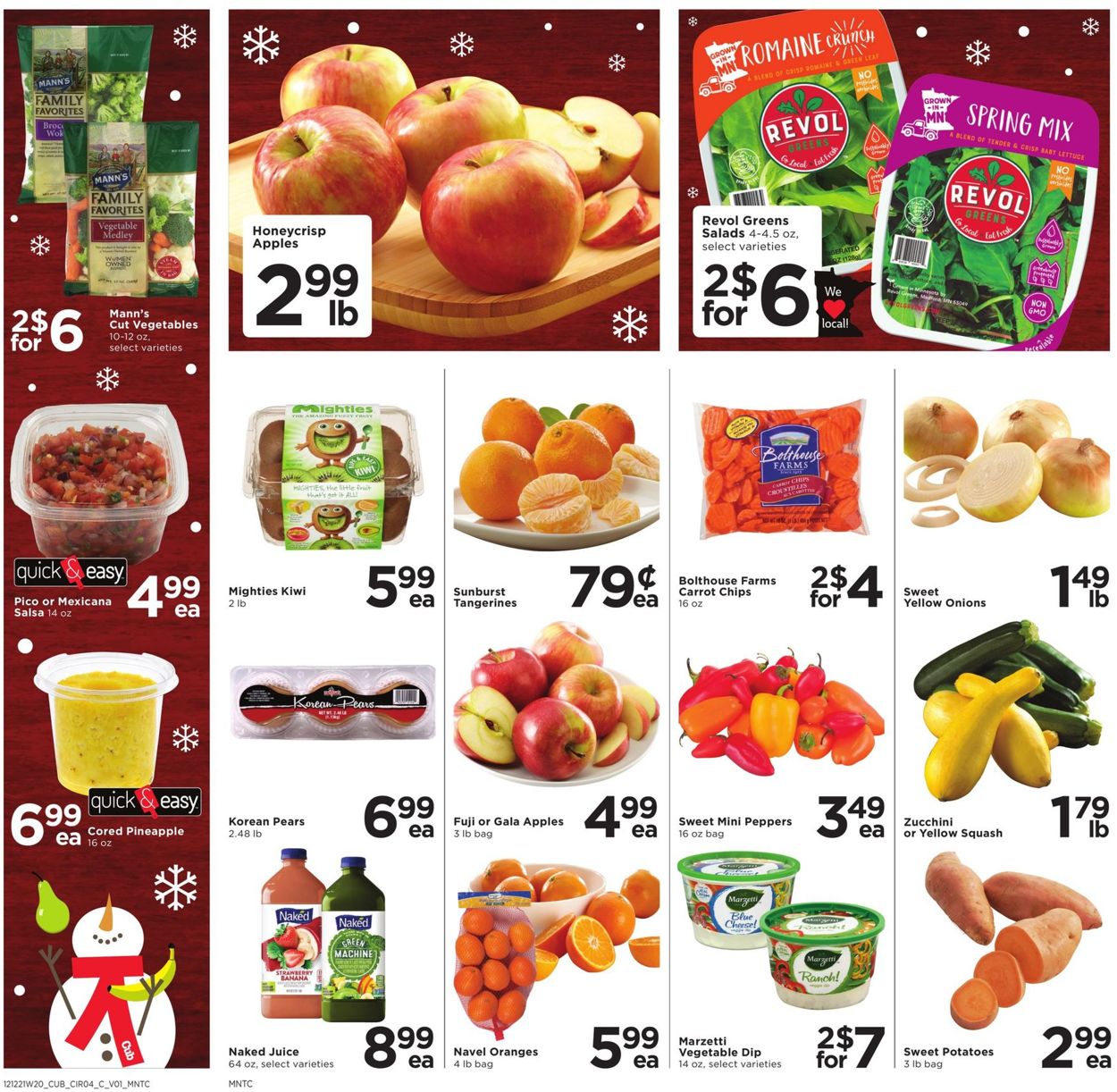 Catalogue Cub Foods CHRISTMAS 2021 from 12/12/2021