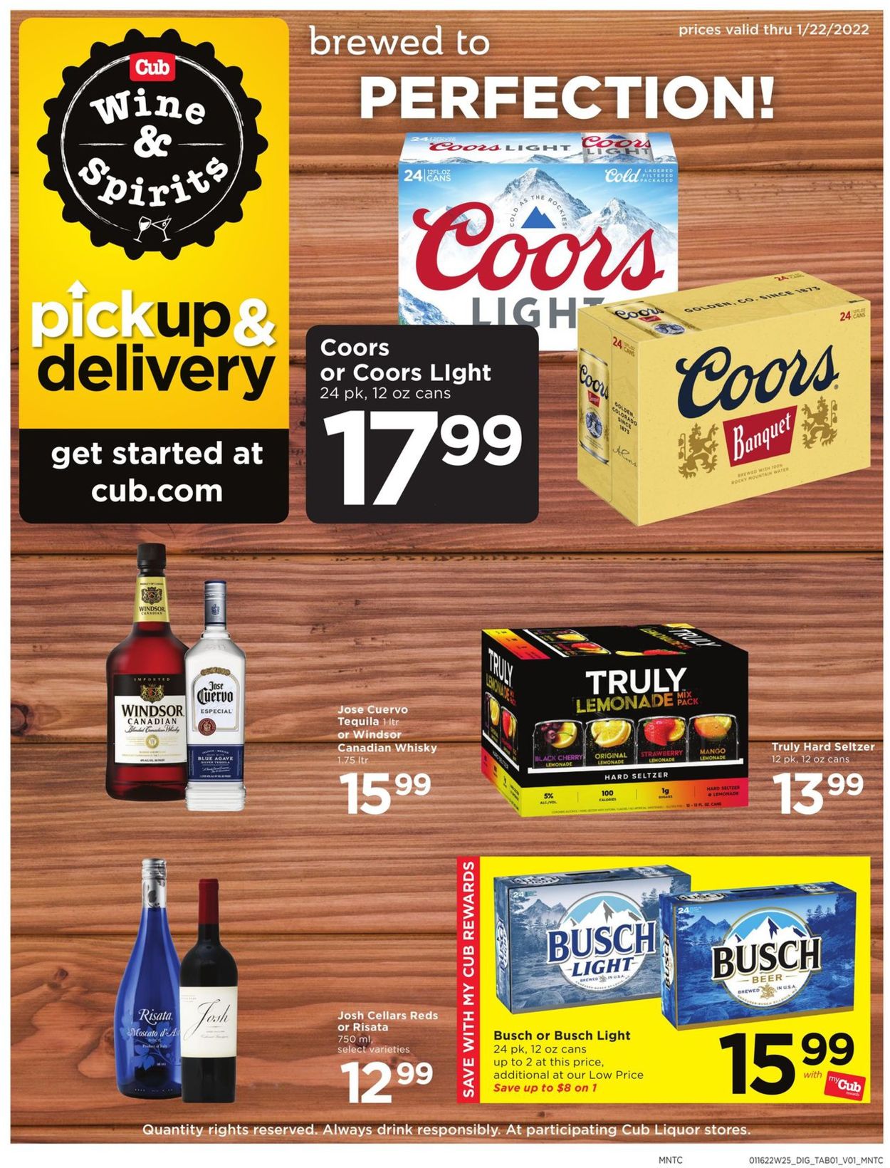 Catalogue Cub Foods from 01/16/2022