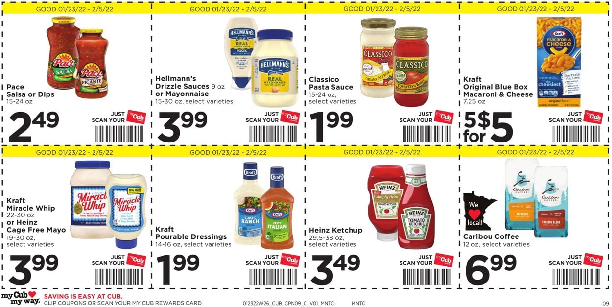 Catalogue Cub Foods from 01/23/2022
