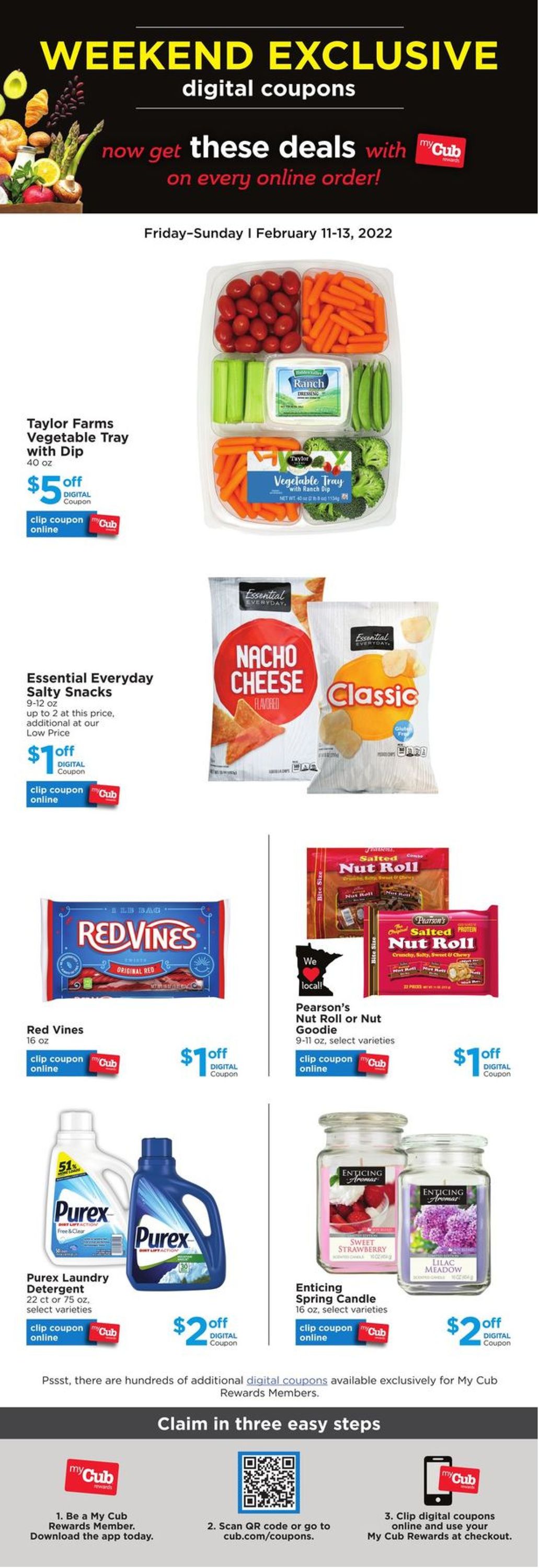 Catalogue Cub Foods from 02/11/2022
