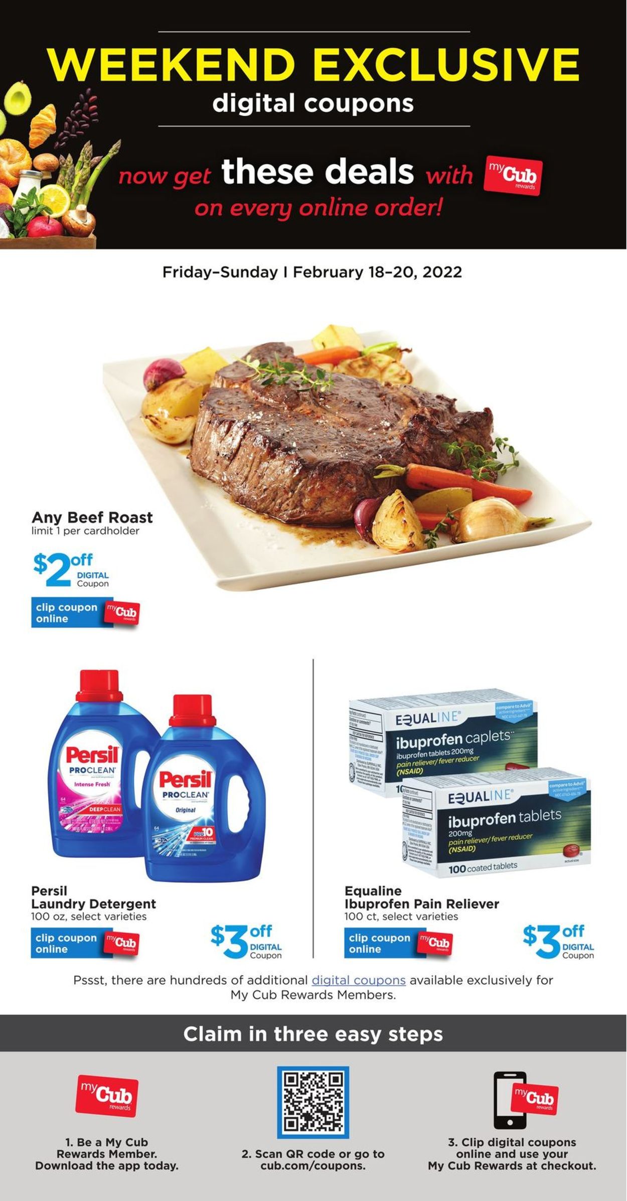 Catalogue Cub Foods from 02/18/2022