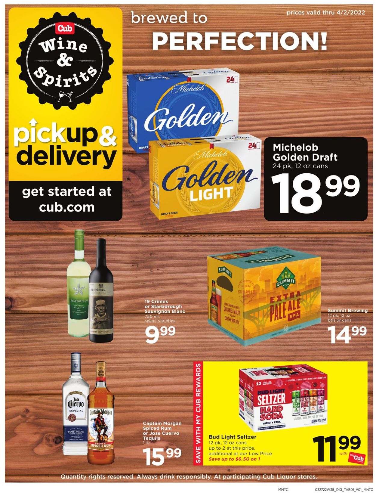 Catalogue Cub Foods from 03/27/2022