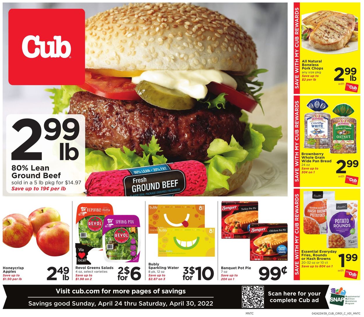 Catalogue Cub Foods from 04/24/2022