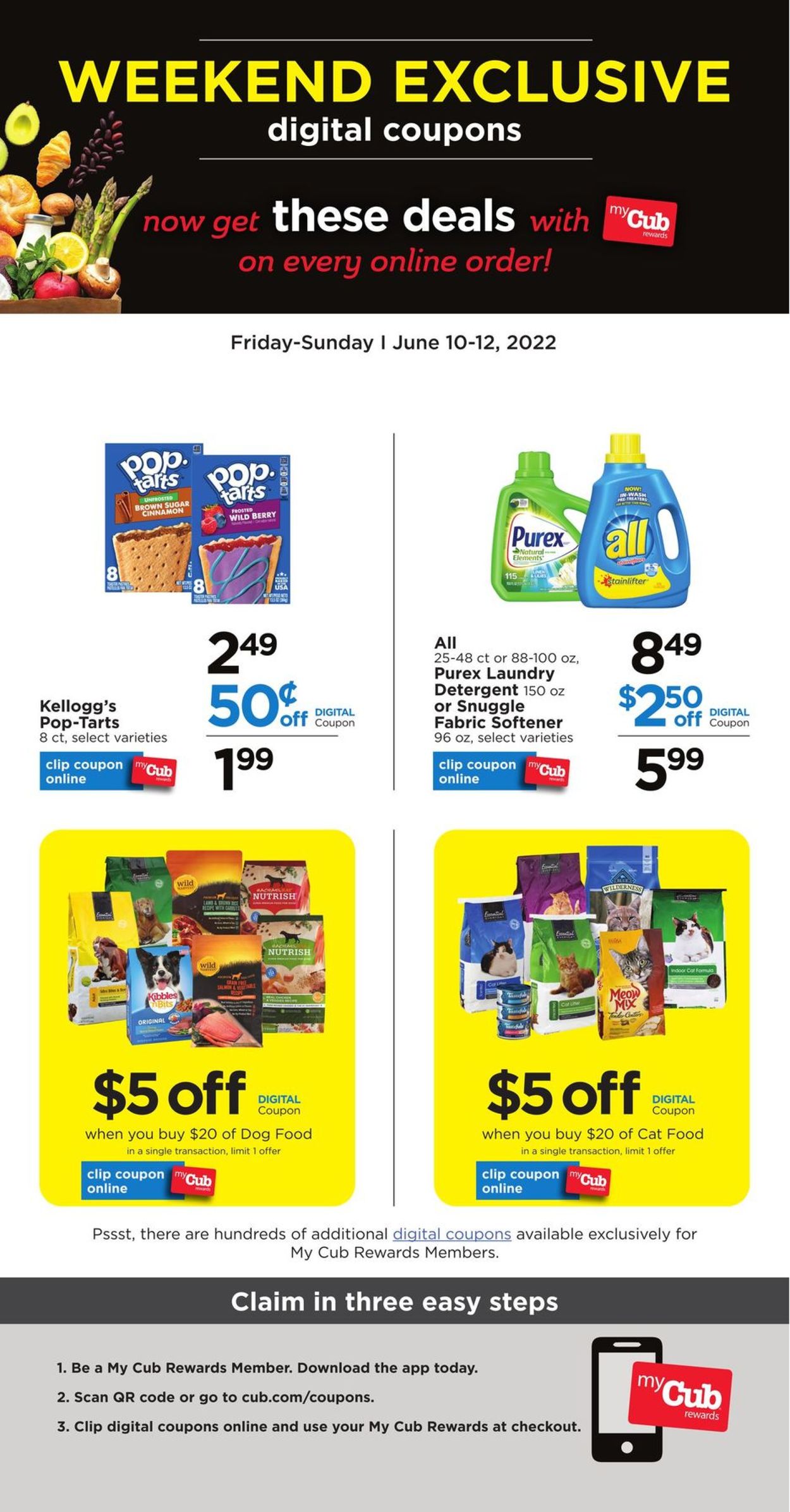 Catalogue Cub Foods from 06/10/2022
