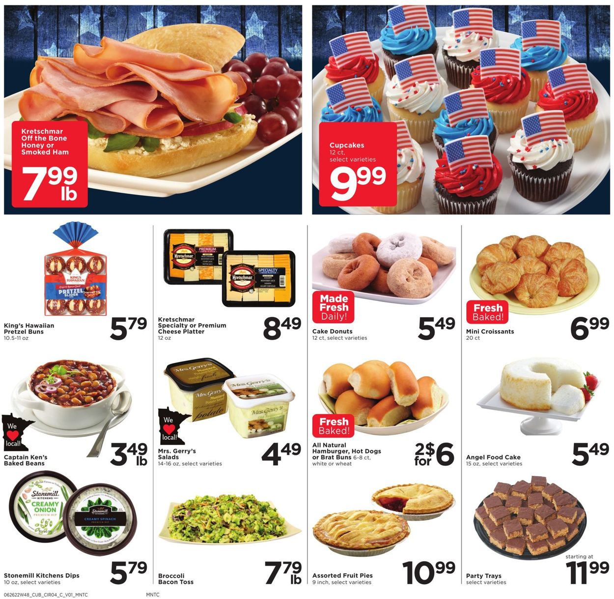 Catalogue Cub Foods from 06/26/2022