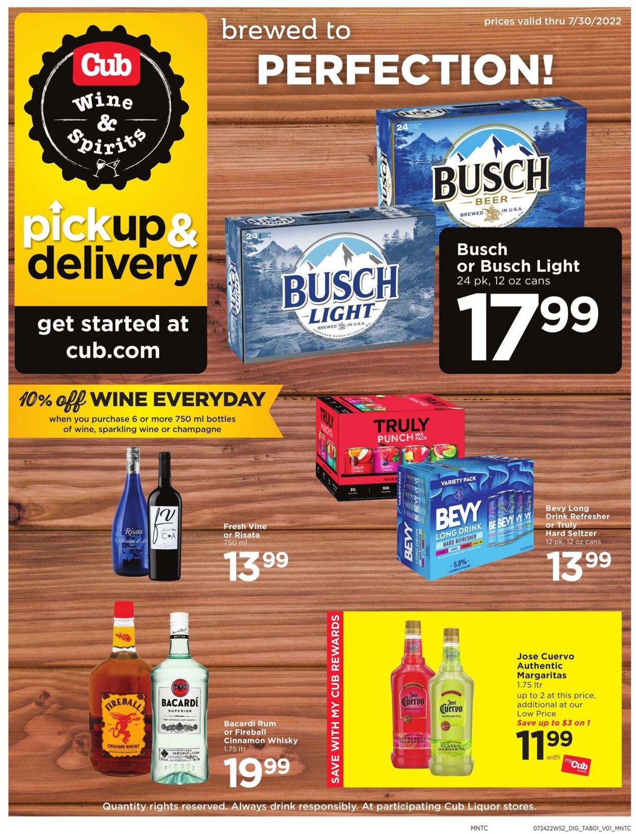 Catalogue Cub Foods from 07/24/2022