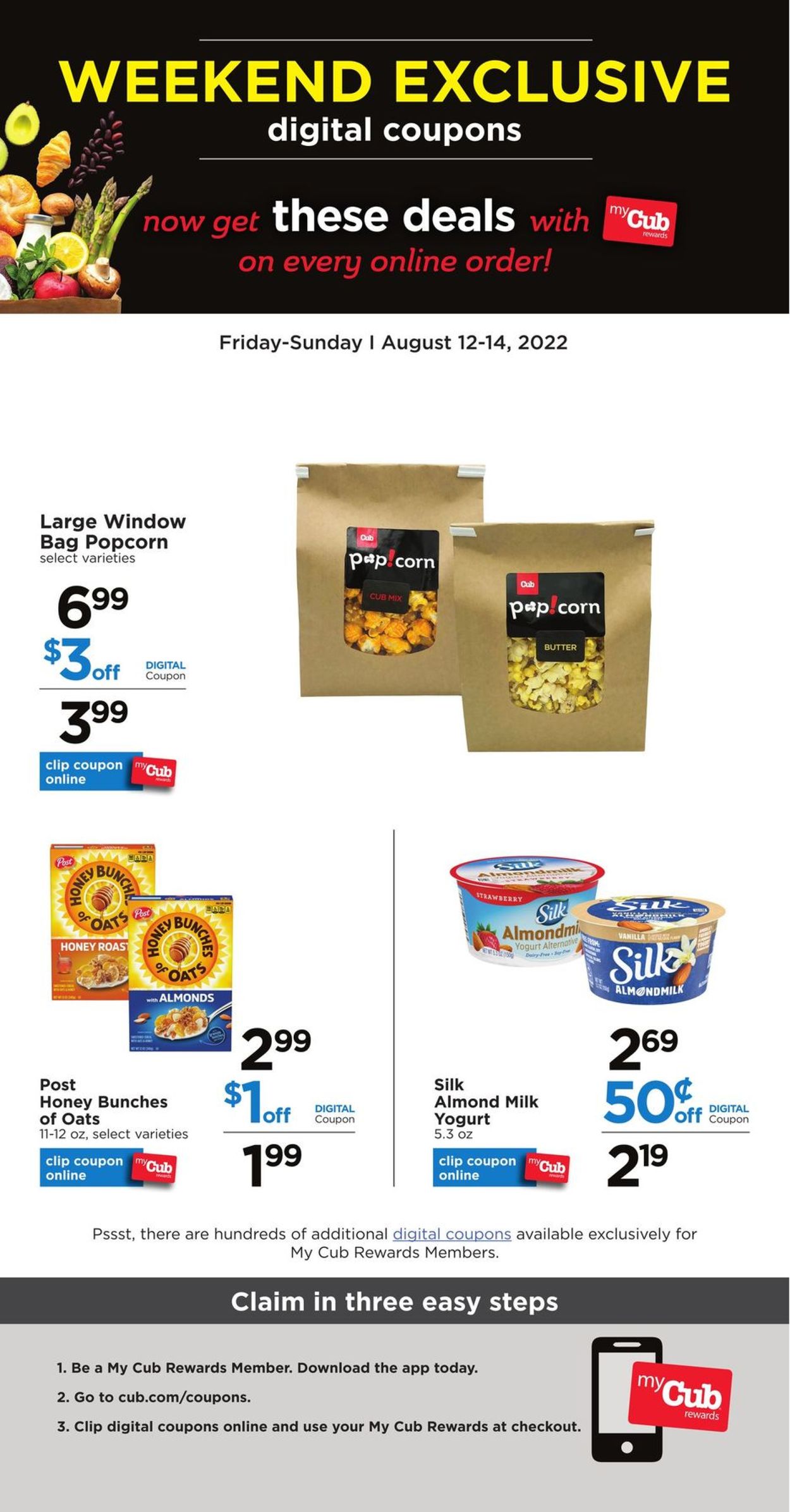 Catalogue Cub Foods from 08/12/2022