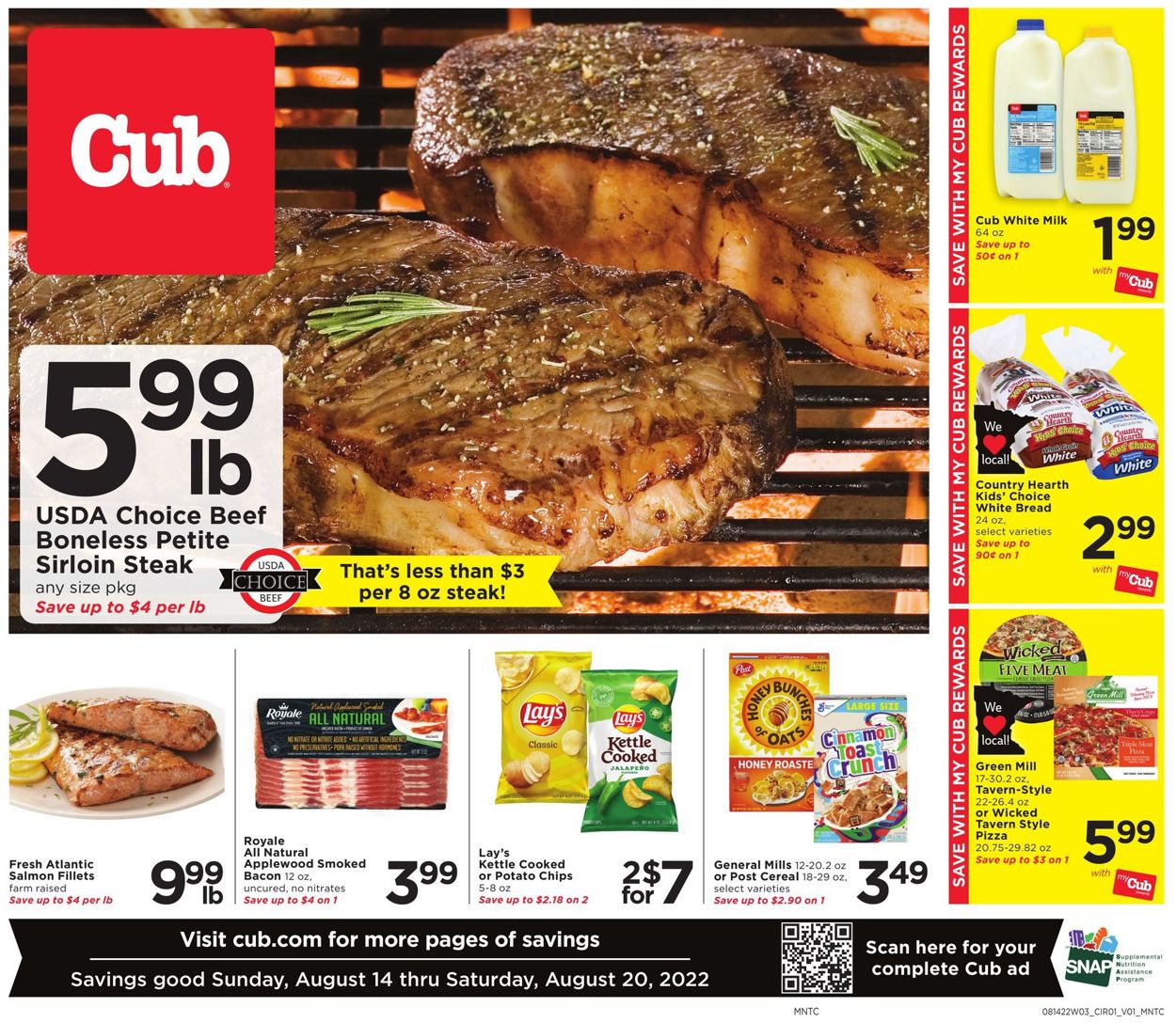 Catalogue Cub Foods from 08/14/2022