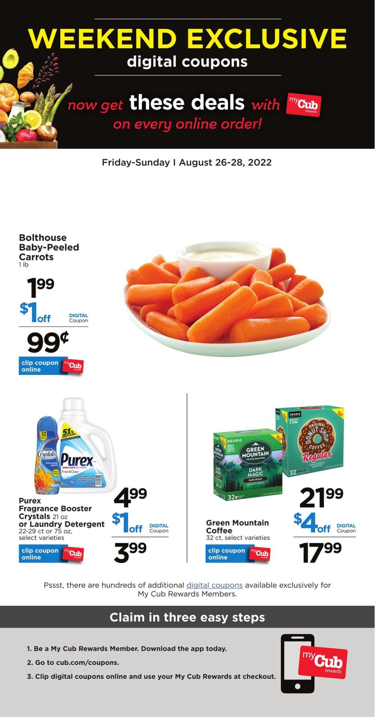 Catalogue Cub Foods from 08/26/2022